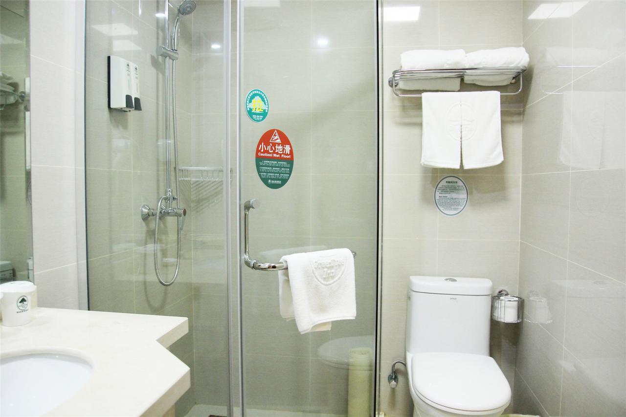 Greentree Inn Jiangsu Wuxi Xibei Town Xingtiandi Shell Hotel المظهر الخارجي الصورة